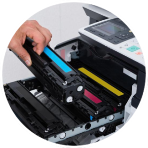 Cách thay hộp mực máy in HP M402DN dùng bền